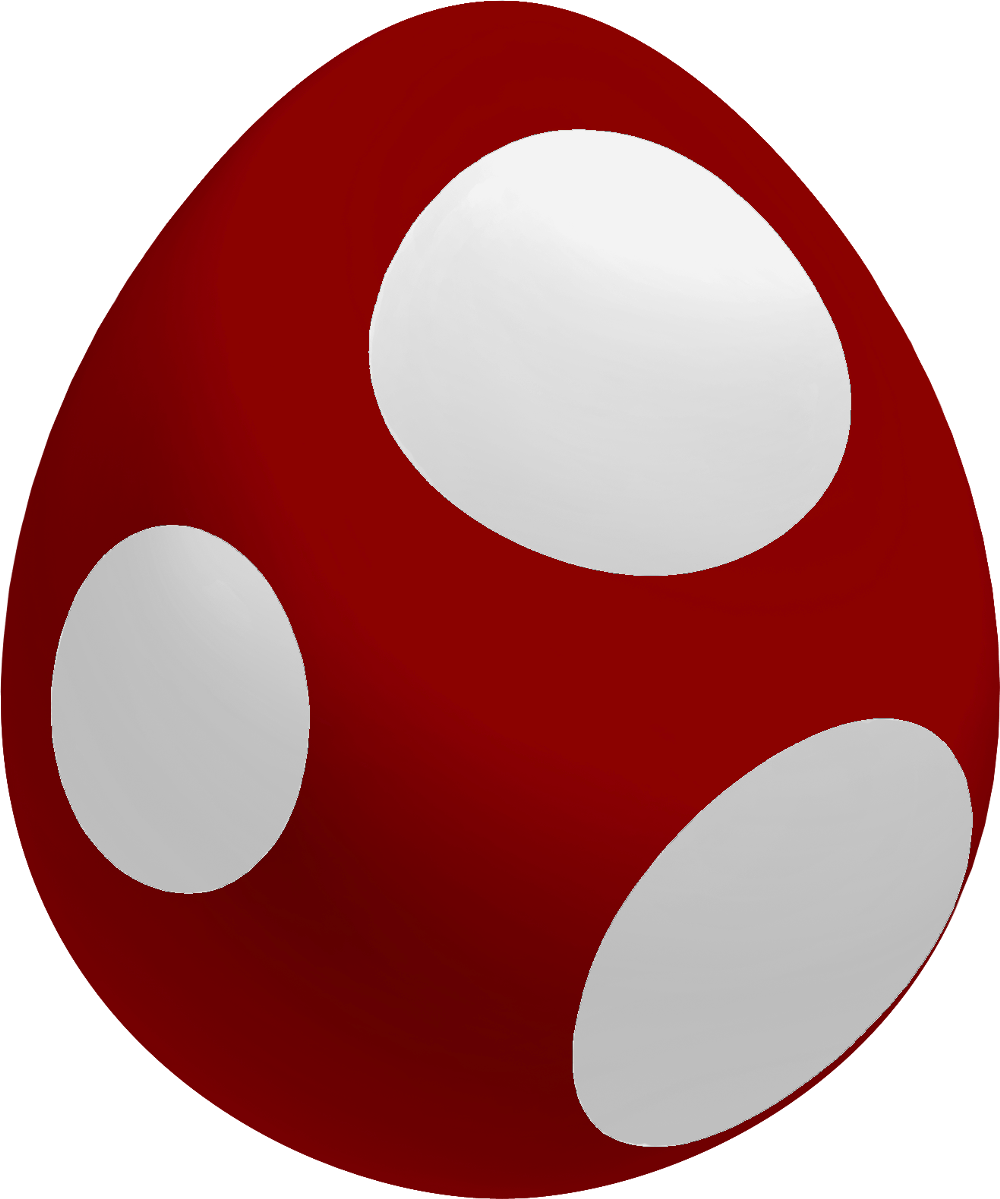 Quả trứng đỏ có đốm trắng